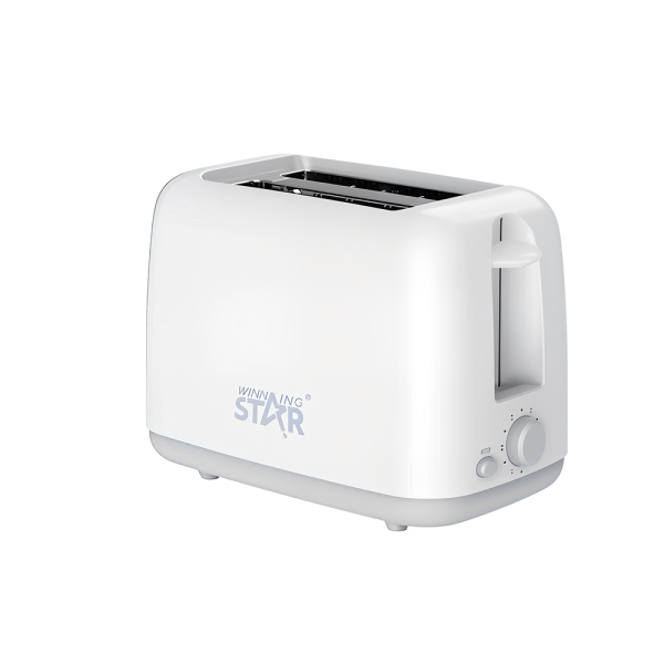 Winning Star kétszeletes kenyérpirító – 7 fokozatú barnítási beállítással, elegáns fehér színben ST-9359 (BBD)