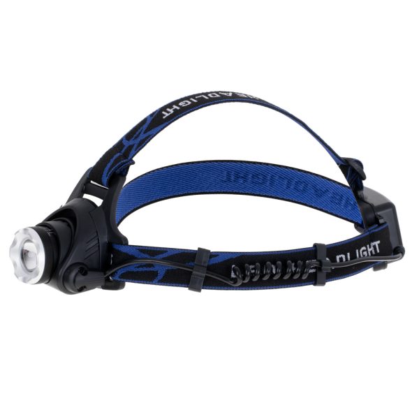 XML-T6 Cree LED akkus fejlámpa erős fénnyel (BBL)