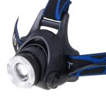 XML-T6 Cree LED akkus fejlámpa erős fénnyel (BBL)