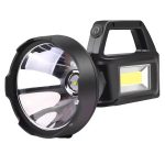 XXL napenergiás kézi lámpa 20W – 1200 lumen fényerő, 20000mAh akkumulátor, hideg fehér LED & COB technológia-YD899 (BBL)