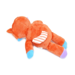 Zenélő és világító plüss róka – megnyugtató alvótárs gyerekeknek, pihentető éjszakákhoz (BBJ)