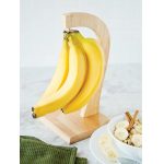 2in1 banán érlelő és frissen tartó kampó bambuszból és fémből - 28,5x16x16 cm (BBKM)