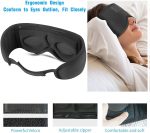 Bluetooth-os zenélő szemmaszk alváshoz és relaxáláshoz (BBV)