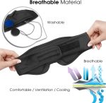 Bluetooth-os zenélő szemmaszk alváshoz és relaxáláshoz (BBV)