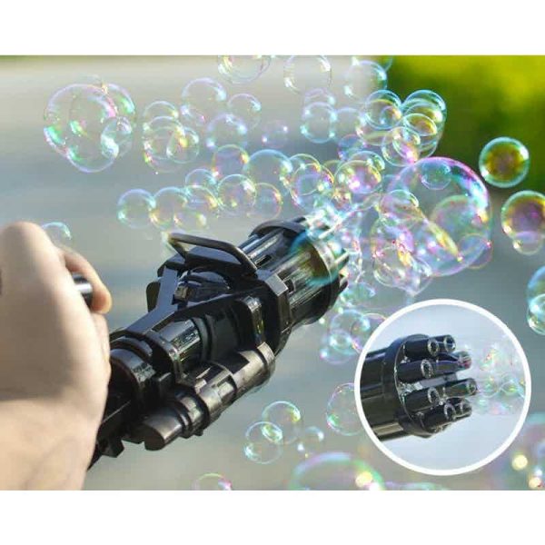 Mini, buborékfújó játék gépfegyver - Bubble Gun - 2023-2024 sláger terméke (BBJ)