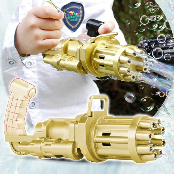 Mini, buborékfújó játék gépfegyver - Bubble Gun - 2023-2024 sláger terméke (BBJ)
