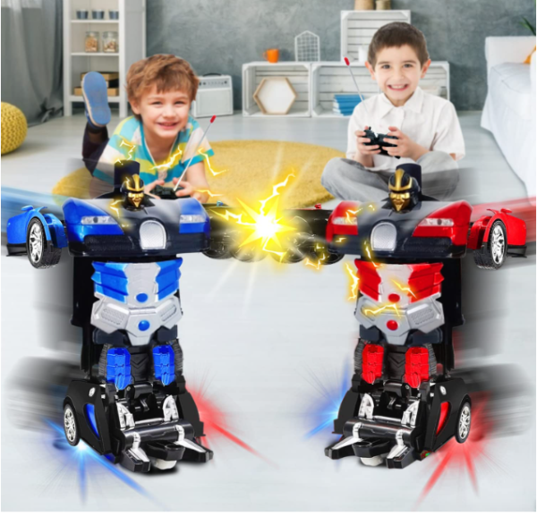 Távirányítós Transformers Bugatti robot autó (BBJ)