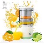 USB elektromos citrus- és gyümölcsfacsaró - nagy kapacitású gyümölcslé készítő - 0,6 L (BBV) (BBA)