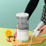USB elektromos citrus- és gyümölcsfacsaró - nagy kapacitású gyümölcslé készítő - 0,6 L (BBV) (BBA)