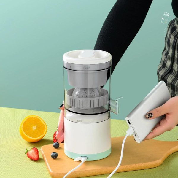 USB elektromos citrus- és gyümölcsfacsaró - nagy kapacitású gyümölcslé készítő - 0,6 L (BBV) (BBA)