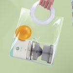 USB elektromos citrus- és gyümölcsfacsaró - nagy kapacitású gyümölcslé készítő - 0,6 L (BBV) (BBA)