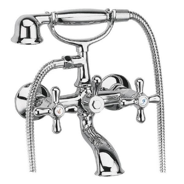 WATER+ Fali csatlakozós vízmelegítő csaptelep, LED kijelzővel (BBL)
