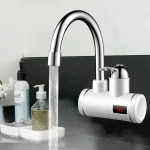 WATER+ Fali csatlakozós vízmelegítő csaptelep, LED kijelzővel (BBL)