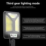 CUBE 88 LED-es napeles mozgásérzékelős fali lámpa - 180W (BBV)