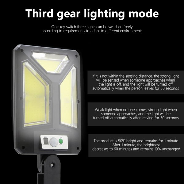 CUBE 88 LED-es napeles mozgásérzékelős fali lámpa - 180W (BBV)