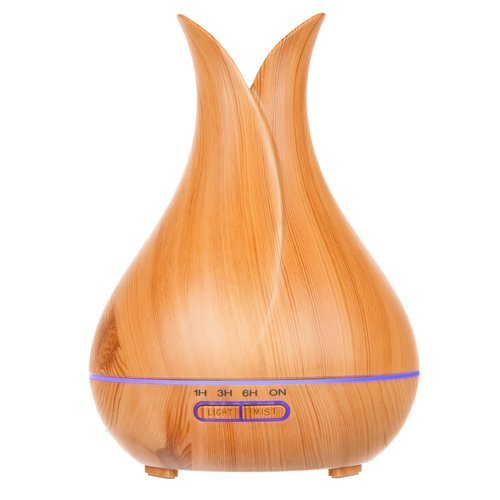 TULIP aromaterápiás diffúzor távirányítóval, LED-es hangulatvilágítással (BBV) (BBD)