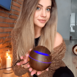 M.O. aroma diffúzor párásító - sötétbarna - 130ml (BBV)