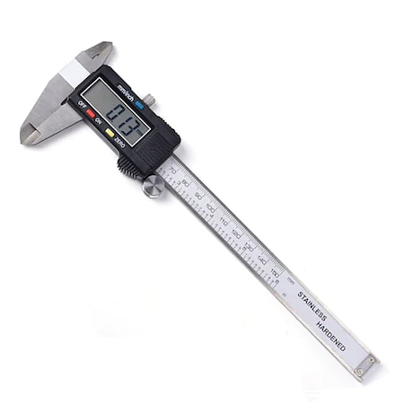 Digitális tolómérő praktikus tárolóban (BBL)