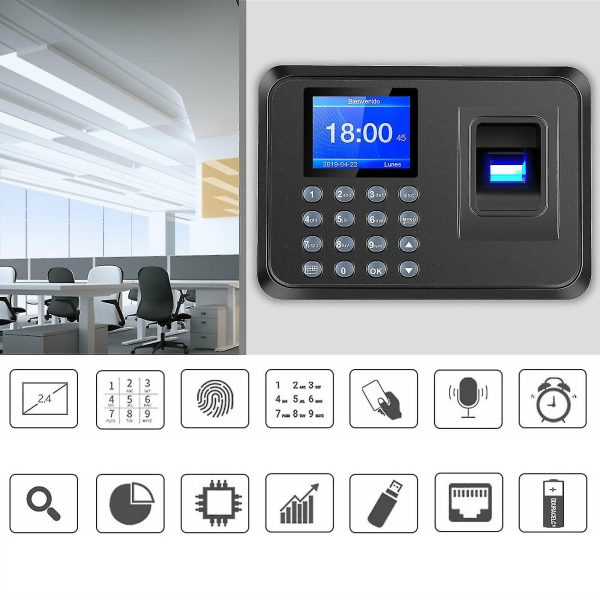 Ujjlenyomatolvasó beléptető rendszer - biometrikus biztonsági rendszer (THM)