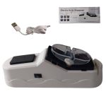 USB-ről működtethető elektromos késélező 3 finomsági fokozattal és erős műanyag házzal - 23,5 x 9 x 6,5 cm (BBV)
