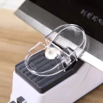 USB-ről működtethető elektromos késélező 3 finomsági fokozattal és erős műanyag házzal - 23,5 x 9 x 6,5 cm (BBV)