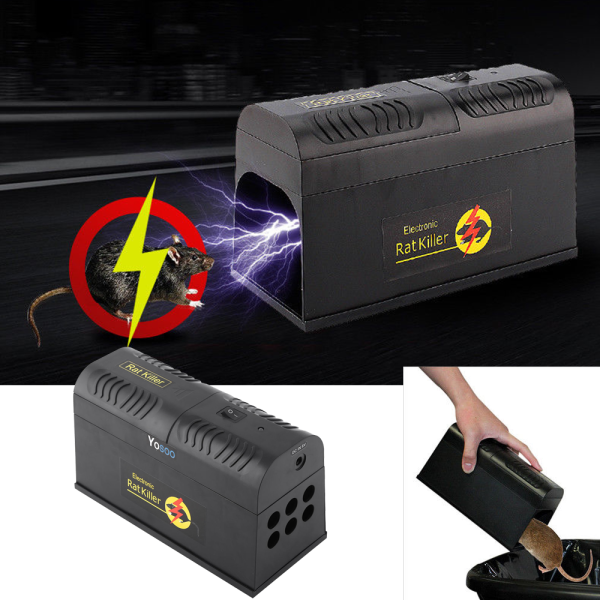 PRO-X Elektromos egér/patkánycsapda - Továbbfejlesztett változat (BBV)