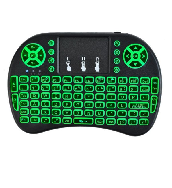 Vezeték nélküli mini billentyűzet, távirányító ( OKOS TV, LAPTOP , PC, XBOX) (THM) (BBV) (BBD)