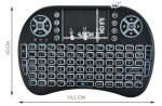 Vezeték nélküli mini billentyűzet, távirányító ( OKOS TV, LAPTOP , PC, XBOX) (THM) (BBV) (BBD)