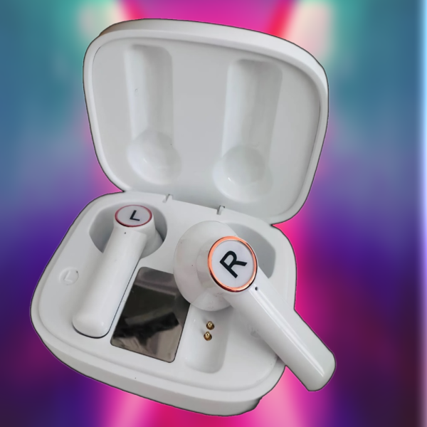 Sound-Luxe – Vezeték nélküli Bluetooth sztereó fülhallgató, beépített mikrofonnal, LED kijelzővel, vízálló, töltő dokkolóval TWS-320 (BBV)