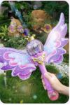 Fairy varázspálca formájú automata buborékfújó pisztoly (BBJ)