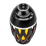 Fáklya alakú Bluetooth hangszóró valósághű láng effekttel - por- és vízálló, akkumulátoros (BBV)
