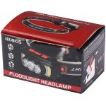 HX-810S fejlámpa 5 extra erős LED-del és 7 világítási móddal (BBD) (BBL)