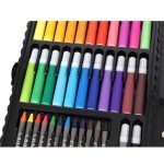86 részes kreatív festő színező rajzkészlet - fekete (BBJ)