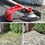 Térkő tisztító, gyomeltávolító kefe fűkaszához - 15 cm (BBV) (BBL) (BBA)