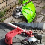 Térkő tisztító, gyomeltávolító kefe fűkaszához - 15 cm (BBV) (BBL) (BBA)
