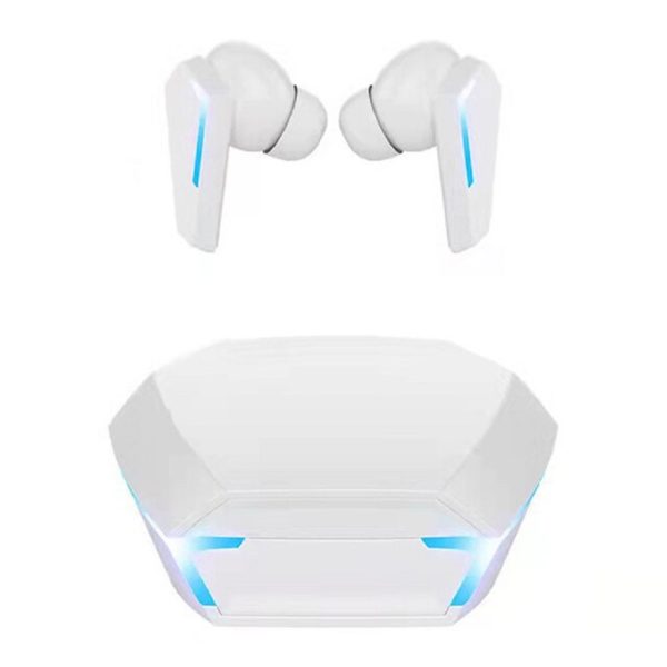 TWS-M10 Bluetooth-os fülhallgató V5.2, 40Ms , fehér (BBV)