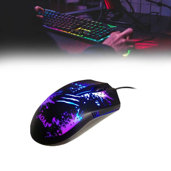 AS1066 4 db-os RGB gamer készlet nem csak játékosok számára - USB (BBV)
