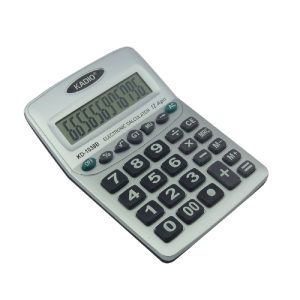 KADIO KD-1038B hagyományos számológép nagy kijelzővel - 12 számjegyes (BBL)