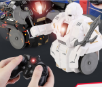 Távirányítós 360°-ban forgó akkumlátoros harci robot (BBJ)