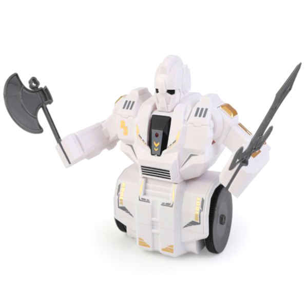 Távirányítós 360°-ban forgó akkumlátoros harci robot (BBJ)