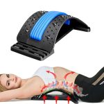 Akupresszúrás hátmasszírozó, testtartásjavító fitness deréktámasz 3 nehézségi szinttel (BBV)