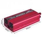 Feszültségátalakító inverter autókhoz és napelemekhez túlterhelés elleni védelemmel – 2000W (BBV)