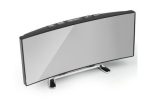 Tükör ívelt kijelzős design LED digitális ébresztő óra - DT-6507 (BBV)