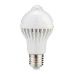 Mozgásérzékelős 9 W-os LED izzó E 27 foglalatban (BBL)