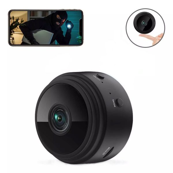 A9 Mini HD kamera, Wifi kapcsolattal - Applikáción nézhető élőkép / mágneses rögzítéssel (BBD)
