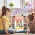 Mini markológép kihalászható plüssállatokkal - zenélő, világító játékgép gyerekeknek (BBJ)