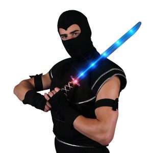 Szamuráj kard gyerekeknek LED fényekkel és hangeffektekkel - játék katana kis ninjáknak (BBJ) (BBL)