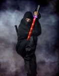 Szamuráj kard gyerekeknek LED fényekkel és hangeffektekkel - játék katana kis ninjáknak  (BBJ) (BBL)
