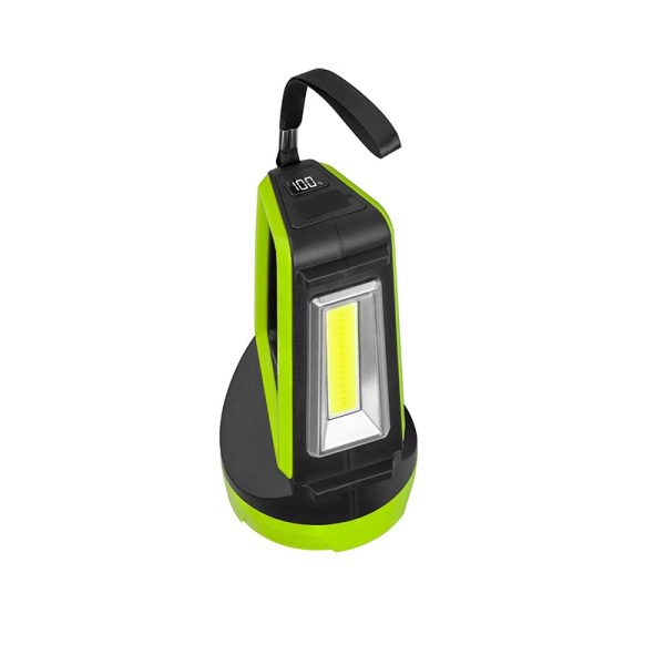 856 multifunkciós LED kézilámpa brutál fényerővel, 3 világítási móddal és IP44 vízálló vázzal - 500 méter hatótáv, power bank funkció (BBV)