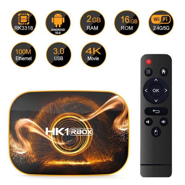 HK1 RBox Smart TV adapter - TV okosító - Android 10 (BBV)